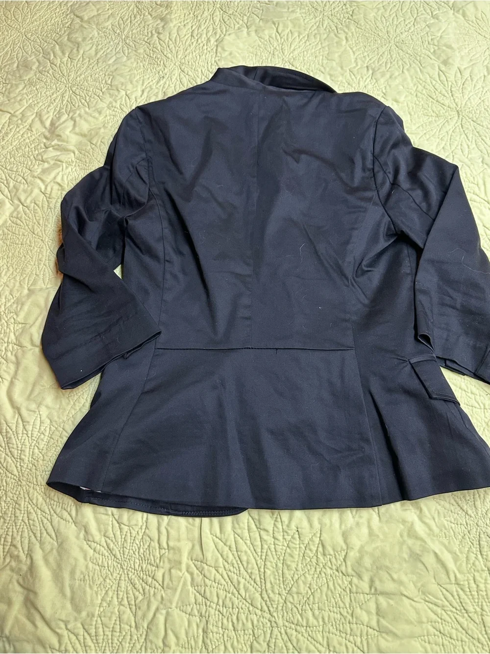 Black Single-Button Blazer